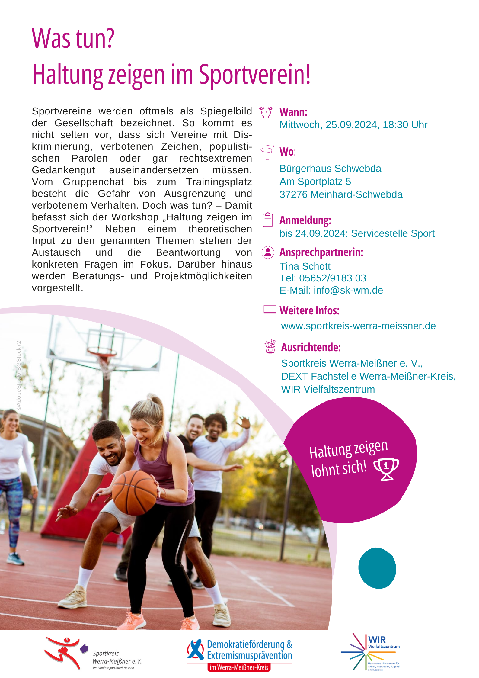 Mittwoch, 25.09.2024, 18:30 Uhr Wo: Bürgerhaus Schwebda Am Sportplatz 5 37276 Meinhard-Schwebda - 1