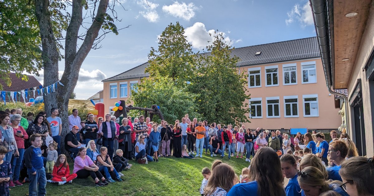 Jubiläum der Kindertagesstätte Karpfenfänger | Stadt Hessisch Lichtenau