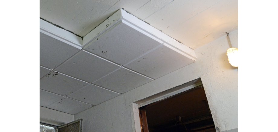 Wird im Hochsommer der Keller falsch gelüftet, kann Schimmel an der Innendämmung entstehen (Bildnachweis: Landesenergieagentur (LEA))