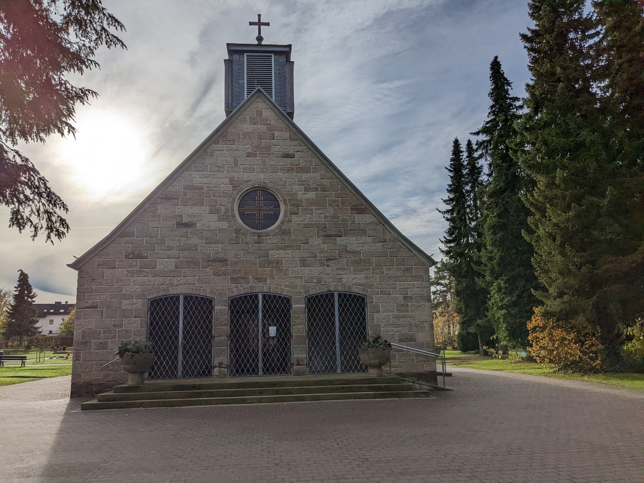 Friedhofshalle in Hessisch Lichtenau
